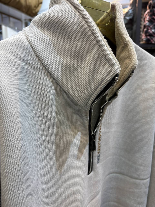 سویشرت نیم زیپ مردانه کرک دار چینی/گرم,شیک