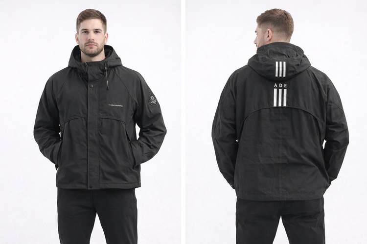 سوشرت مردانه کلاهدار اسپرت ضدباد و ضدآب | مناسب پاییز و بهار